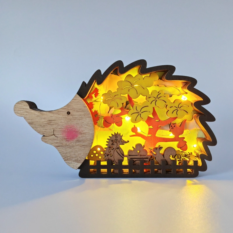 Sculpture hérisson en bois Sculpture hérisson en bois