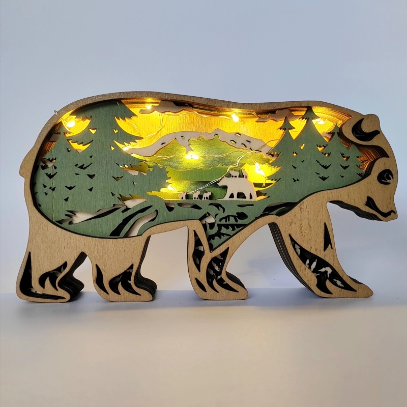 Sculpture ours en bois Sculpture ours en bois