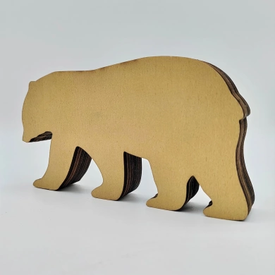 Sculpture ours en bois