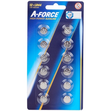 Lot de 12 piles LR44