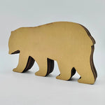 Sculpture ours en bois