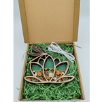 Lampe libellule en bois - USB