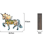Lampe licorne en bois - USB